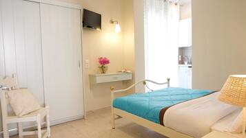 Studio | Kostenlose Babybetten, kostenloses WLAN, Bettwäsche