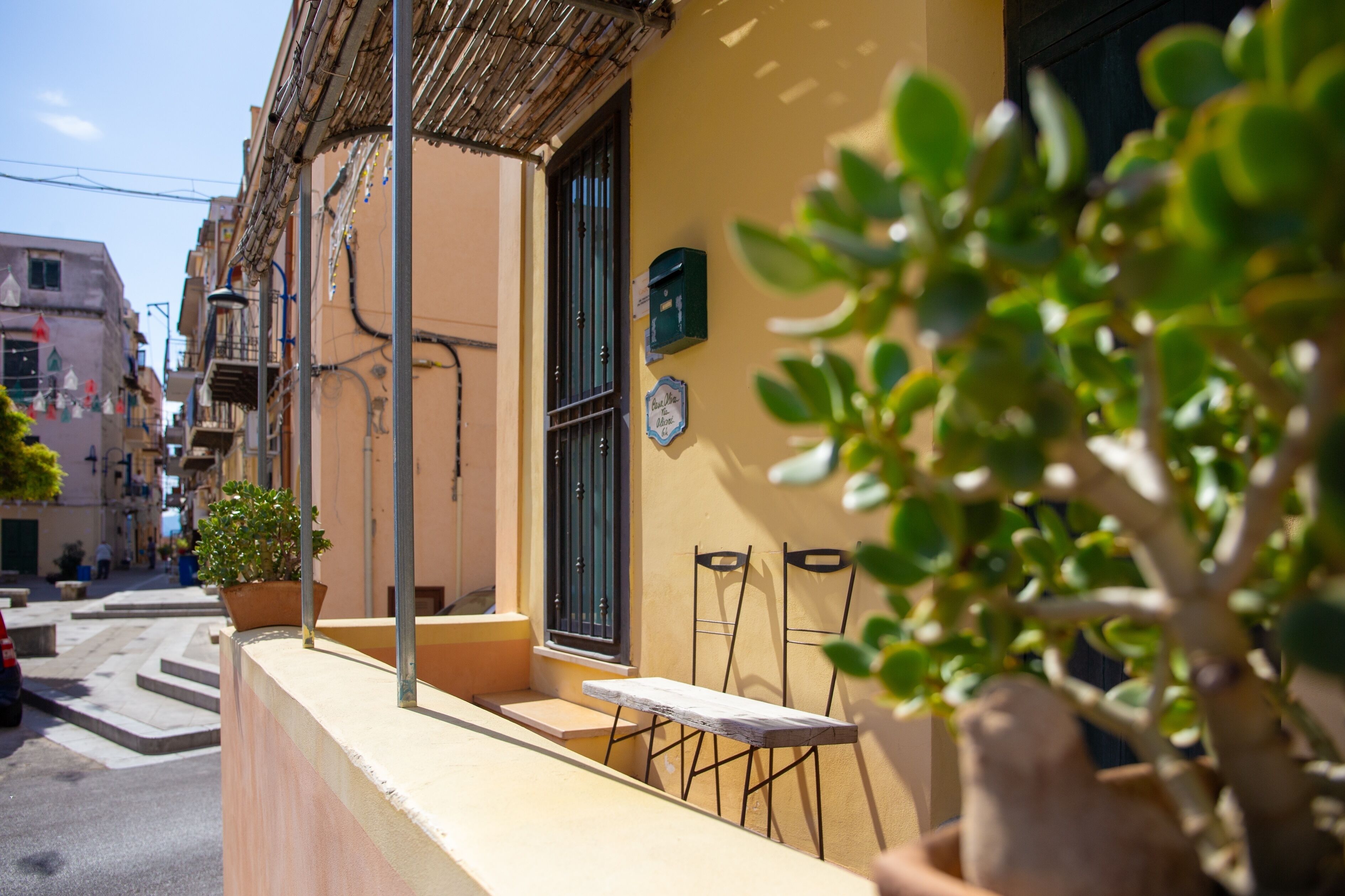 Fassade der Unterkunft