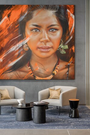 Lobby sitting area - The Adnate Perth - Art Series (Perth)