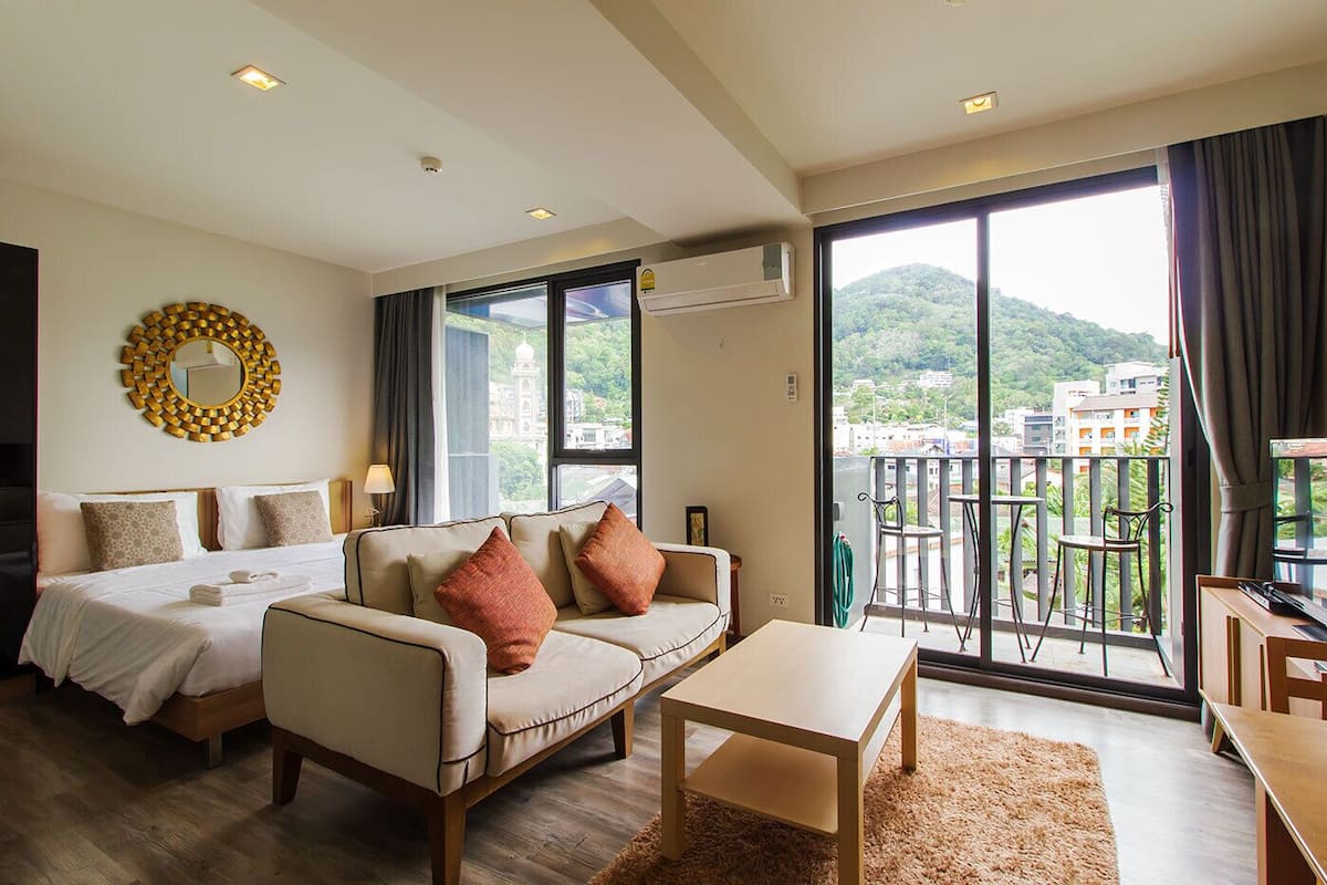 Signature-Studio, Bergblick | Ausblick vom Zimmer