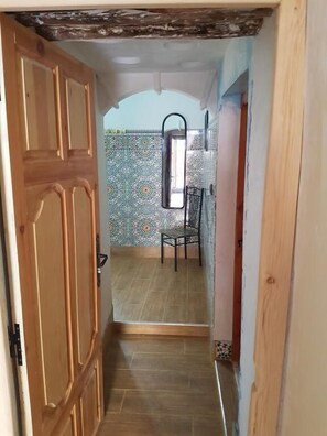 Triple Room | Bathroom | Shower, towels, soap, toilet paper