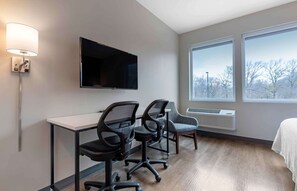 Standard Studio, 2 Queen Beds, Non Smoking, Refrigerator (Microwave) | Premium bedding, desk, iron/ironing board, bed sheets - Extended Stay America Premier Suites Austin Austin Airport (Austin)