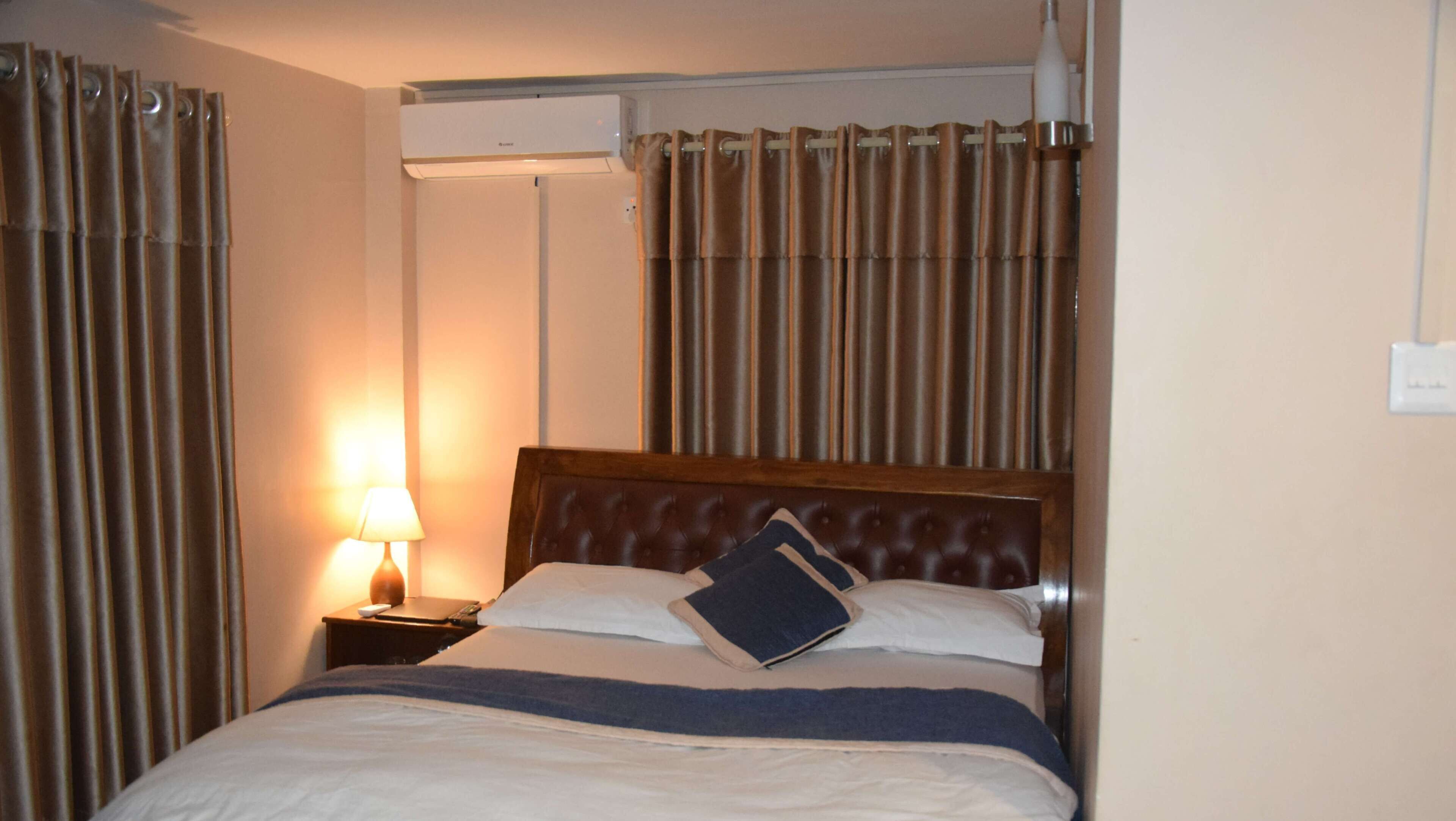 Pillow-top beds, individually decorated, laptop workspace