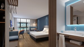 1 Schlafzimmer, Zimmersafe, Verdunkelungsvorhänge