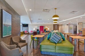 Free daily self-service breakfast 