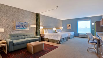 Standard-Studio, 2 Queen-Betten, barrierefrei, Badewanne (Mobility & Hearing) | 1 Schlafzimmer, hochwertige Bettwaren, Pillowtop-Betten