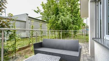 Apartment (8, ul. Morska 4) | Blick vom Balkon