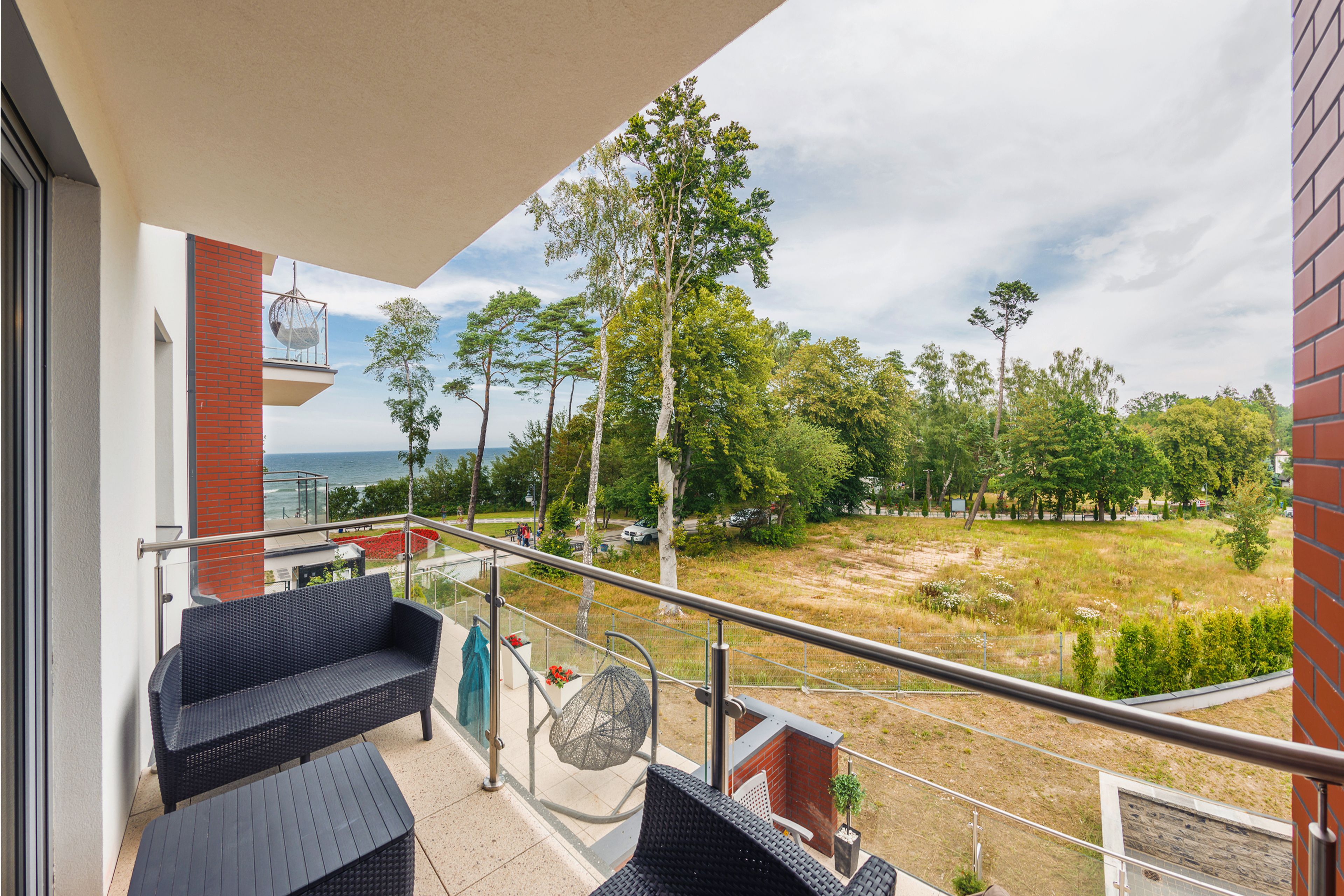 Apartment (16, ul. Morska 10) | Balcony