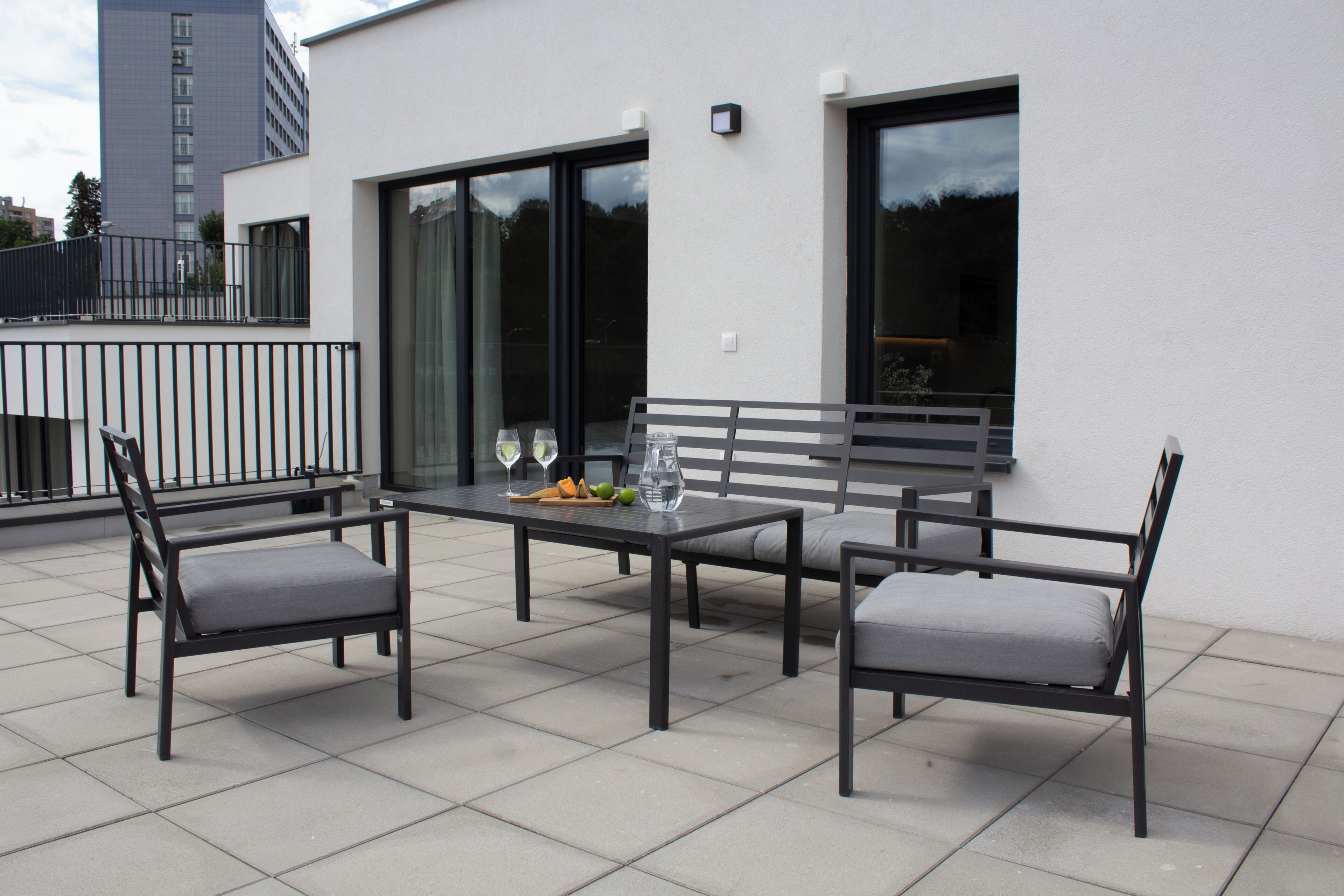 Superior Apartment, City View | Terrace/patio