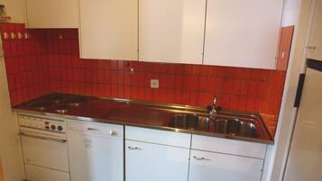 Comfort Apartment, 2 Bedrooms | Private kitchen | Fridge, oven, stovetop, dishwasher