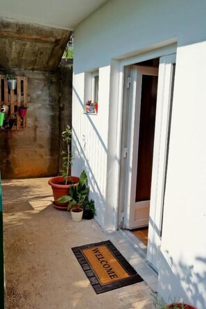 Entrada de la propiedad