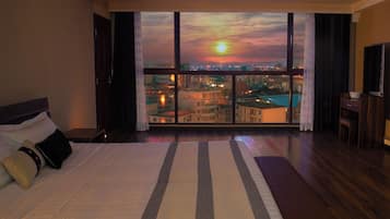 Family Apartment, Connecting Rooms, City View | 2 bedrooms, Egyptian cotton sheets, premium bedding
