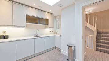City House | Private kitchenette | Fridge, microwave, oven, stovetop