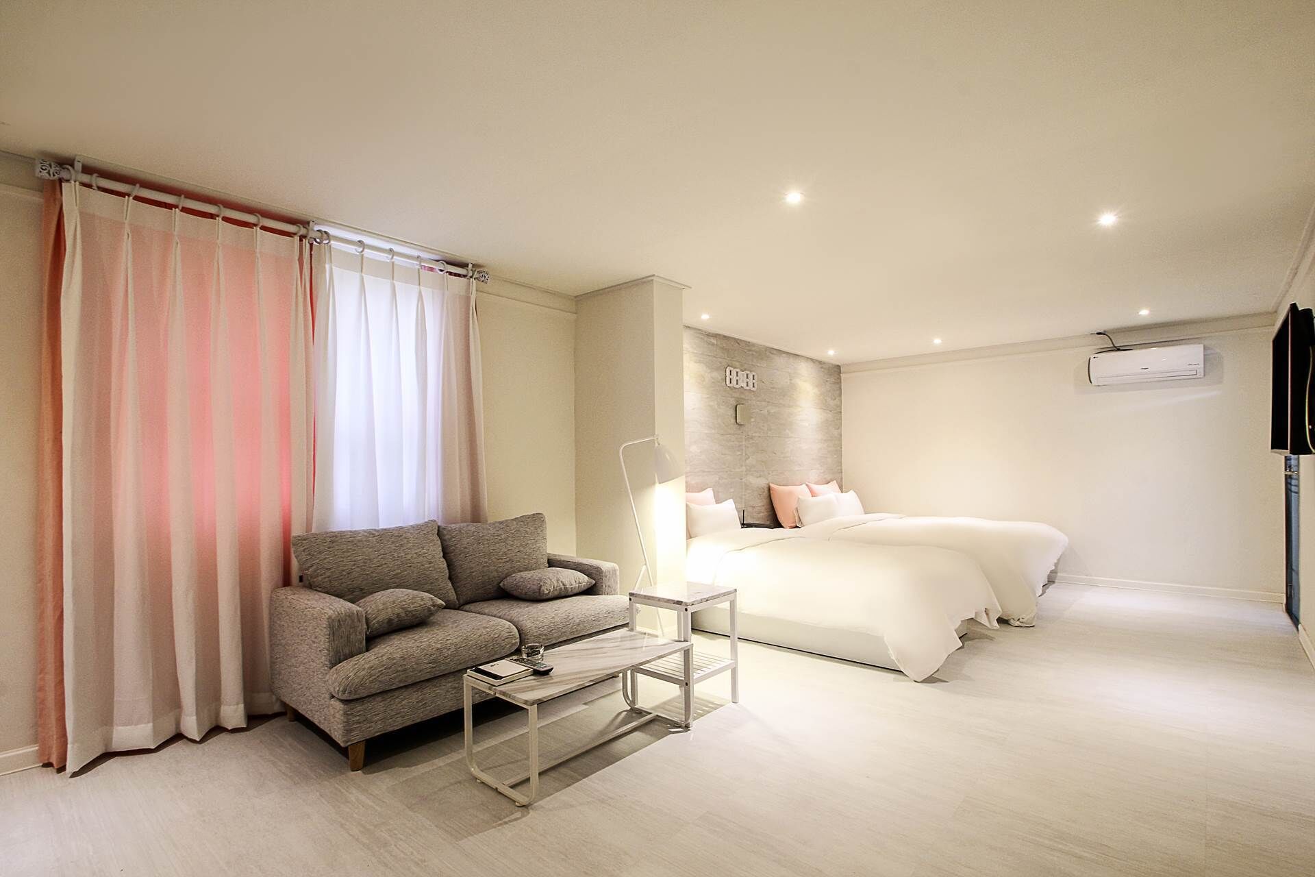 Family Twin Room | Free minibar, desk, blackout drapes, free WiFi