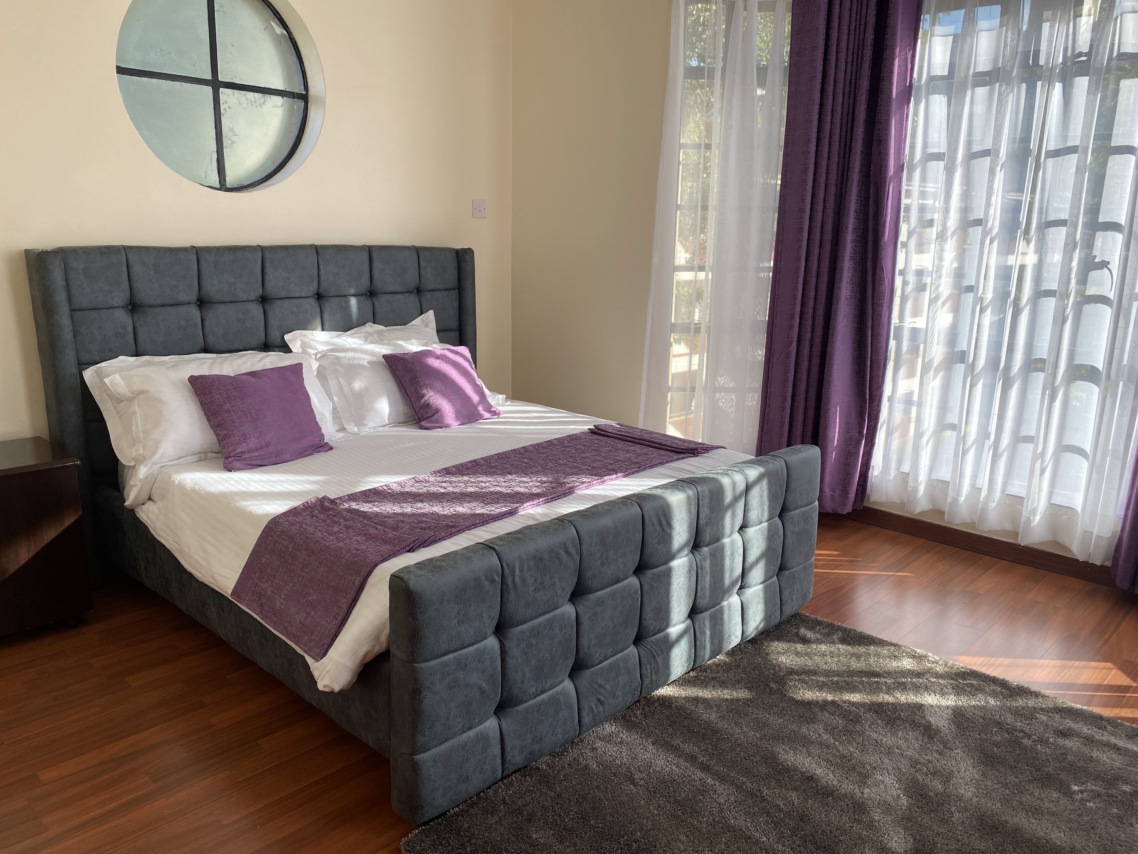 Premium bedding, individually decorated, individually furnished