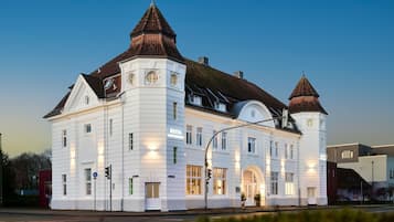 Voorkant van accommodatie