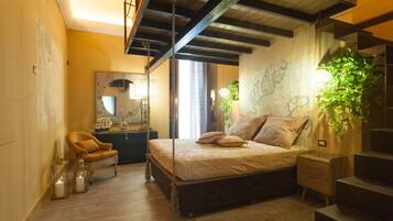 Suite Deluxe | Minibar, insonorizzazione, Wi-Fi gratuito, lenzuola