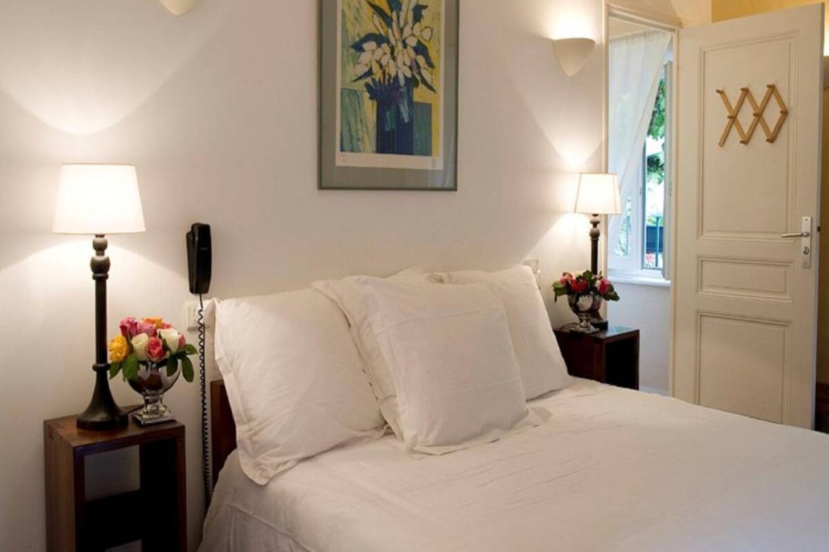 Premium bedding, blackout curtains, soundproofing, free WiFi