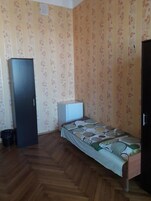 Free WiFi, bed sheets