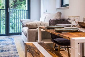 Apartment, 1 Bedroom | Living area