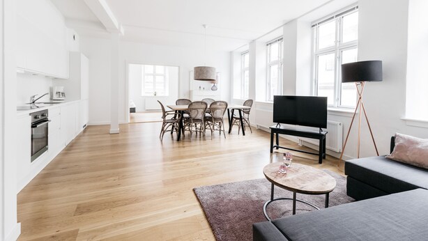 Apartemen Deluks | Area keluarga | Smart TV