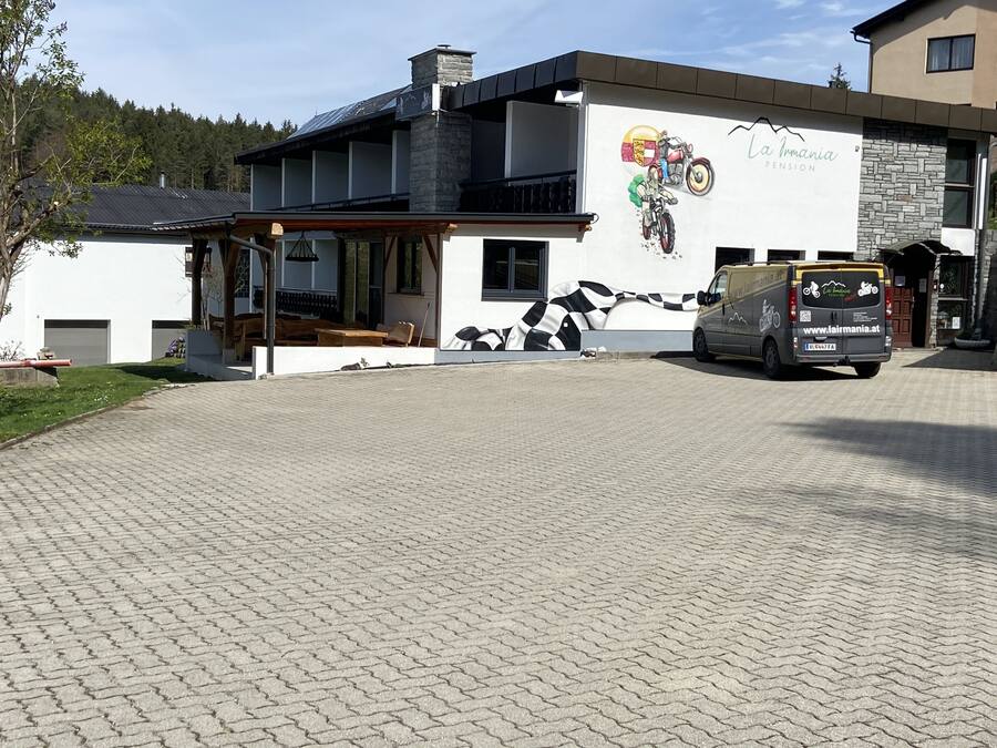 Fachada da propriedade