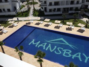 Outdoor pool - Apartment Residence Mansbay Beach (Mansouria)