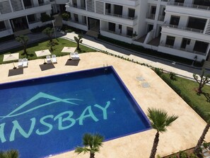 Outdoor pool - Apartment Residence Mansbay Beach (Mansouria)