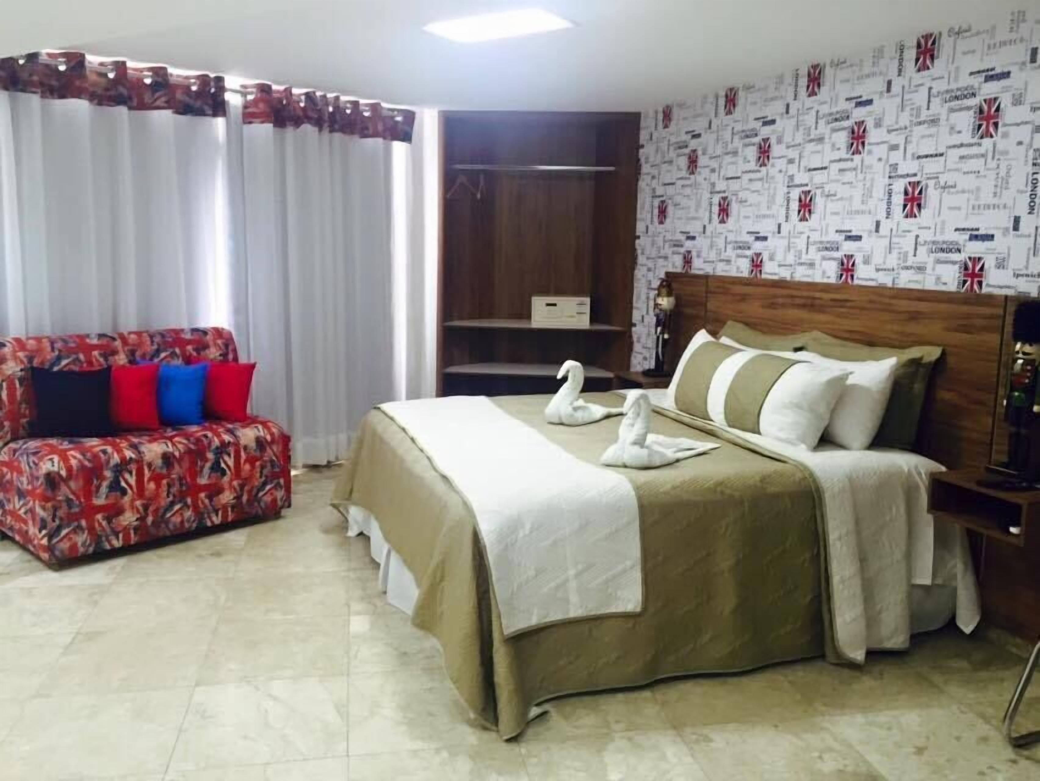 Minibar, desk, blackout drapes, free WiFi