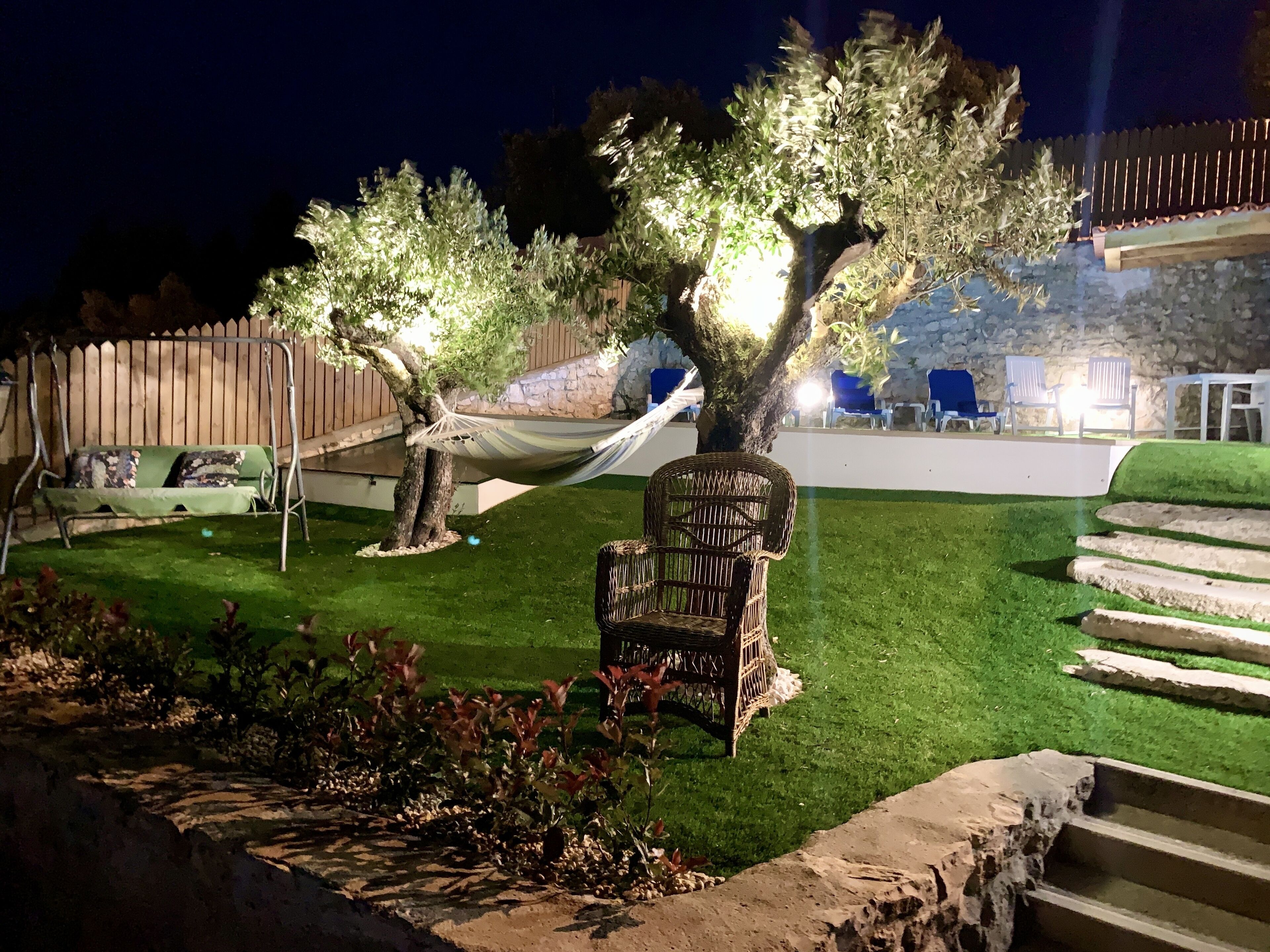 Àrea exterior de l'allotjament