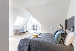 2 slaapkamers, een strijkplank/strijkijzer, wifi, beddengoed