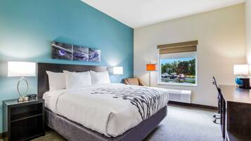 Habitación, 1 cama King size, con acceso para personas discapacitadas, para no fumadores | Ropa de cama de alta calidad, camas con pillow-top y escritorio