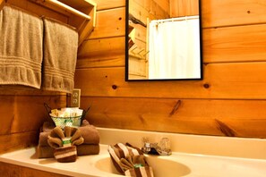 Shower, towels