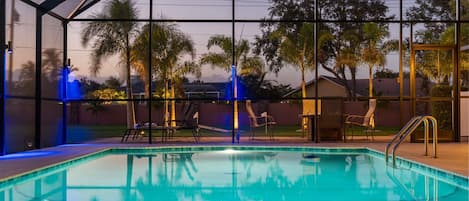 Una piscina climatizada