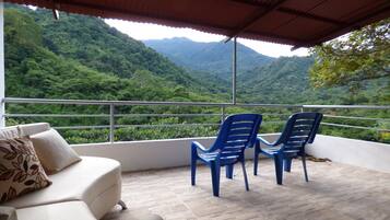 Familienzimmer | Blick vom Balkon