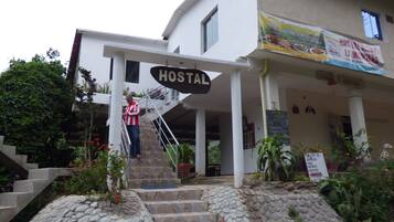 Fassade der Unterkunft