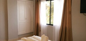 Wifi gratis y ropa de cama