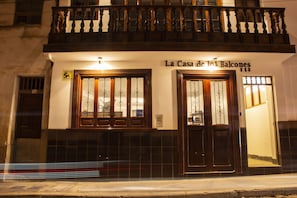 Majoituspaikan julkisivu