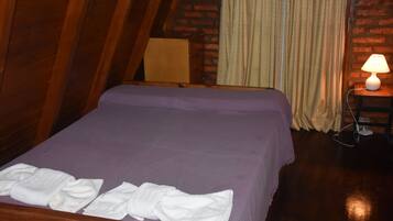 Family Cabin | 2 bedrooms, down comforters, iron/ironing board, bed sheets