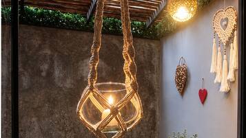 Suite Deluxe with Private and Romantic Bathub with Cenote Water | Terrasse/patio