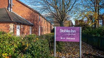 Façade de l’hébergement