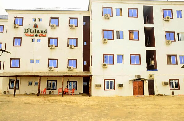 Façade de l’hébergement