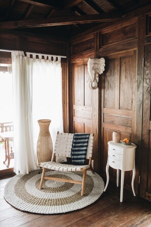 Romantic Villa | Living area - White Tortoise Eco Villa's (Pecatu)