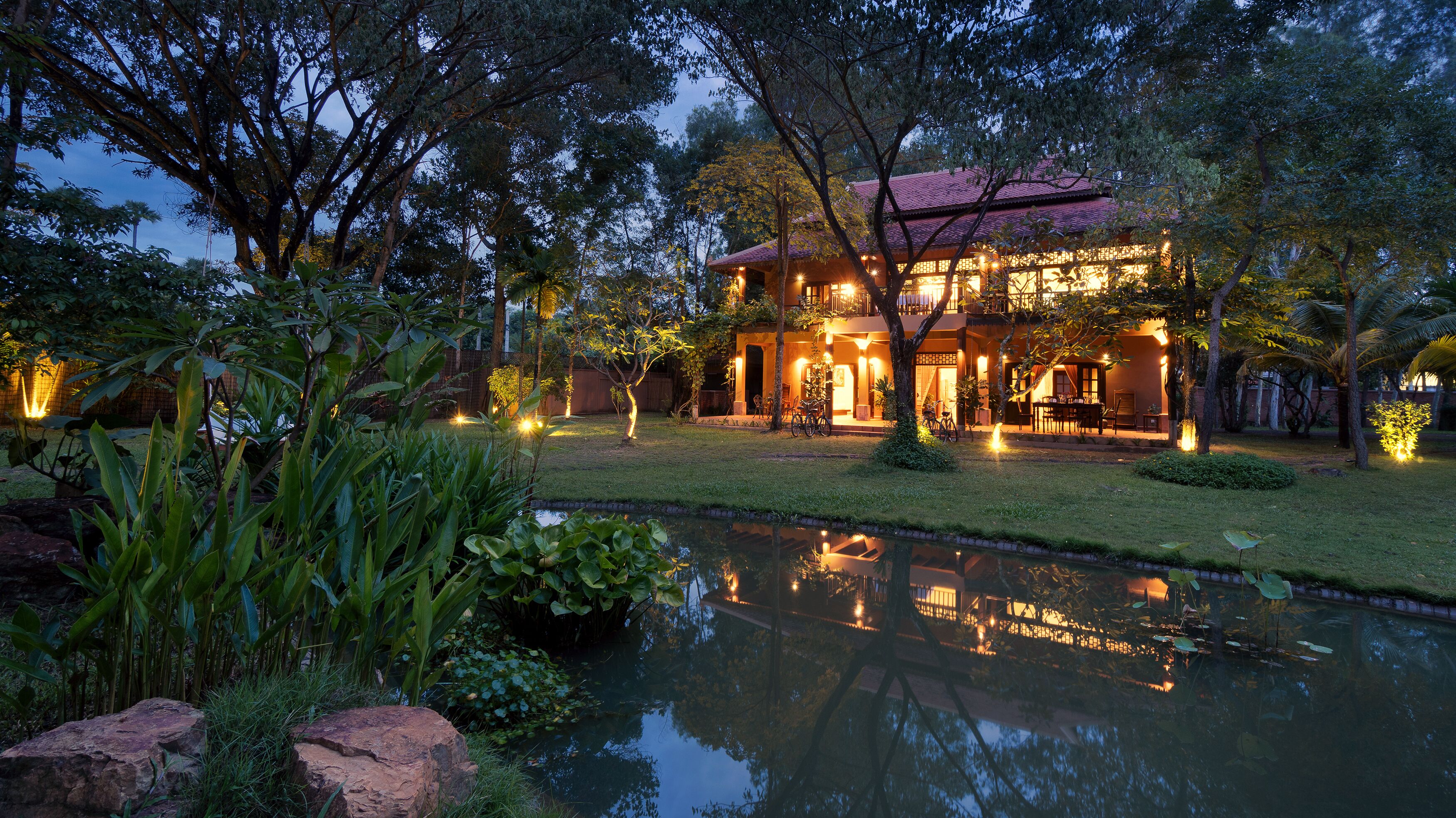 private three-bedroom home - daily afternoon tea + personal chef | garden view