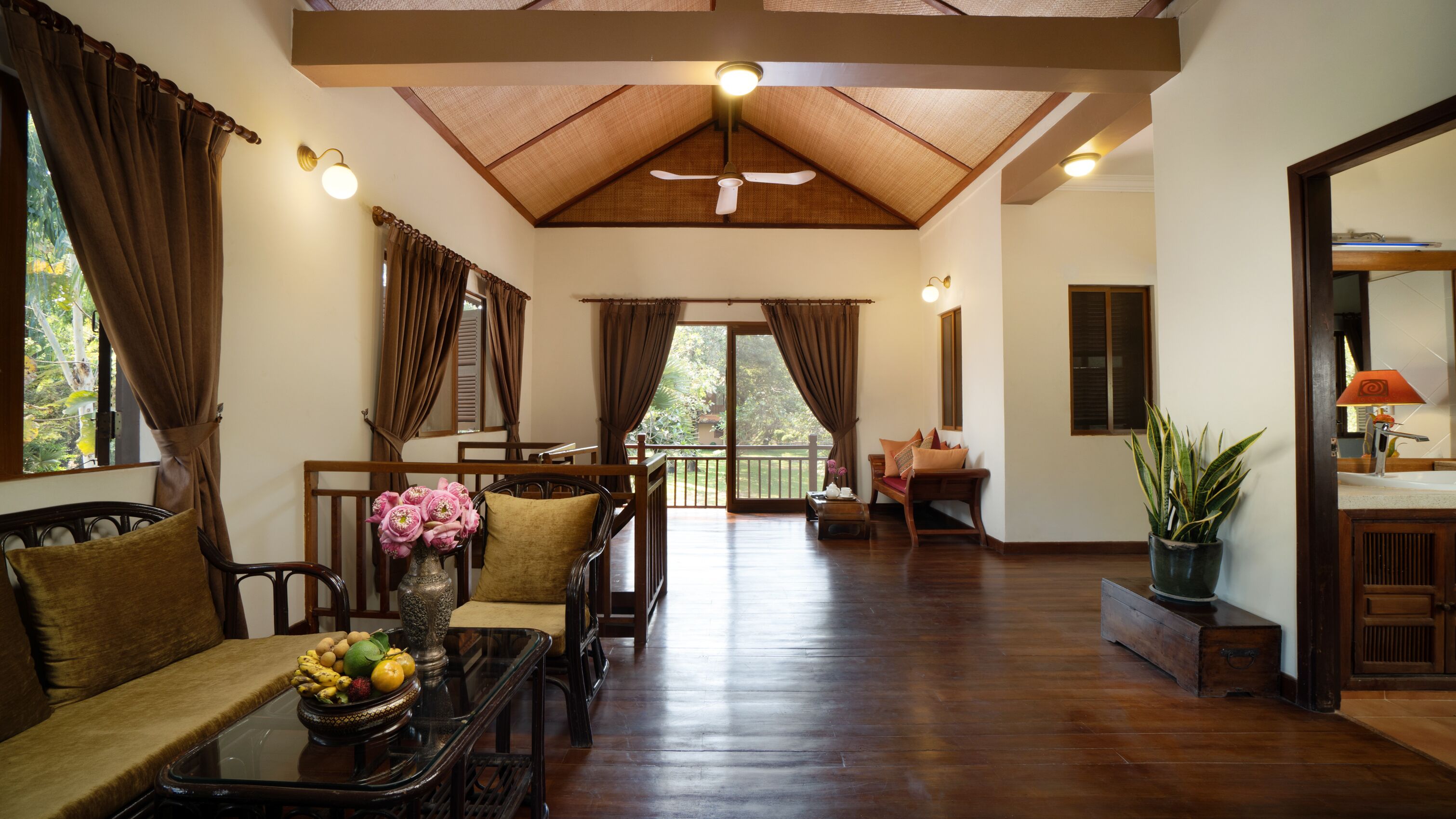 private two-bedroom home - daily afternoon tea | living area