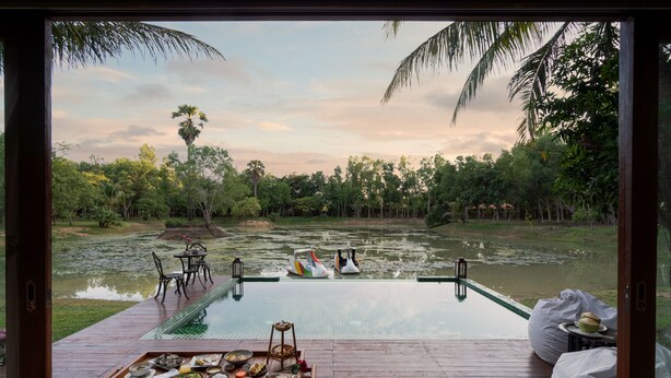 Lakeside Villa with Private Pool | View from room - Mane Family Vacation (Siem Reap)