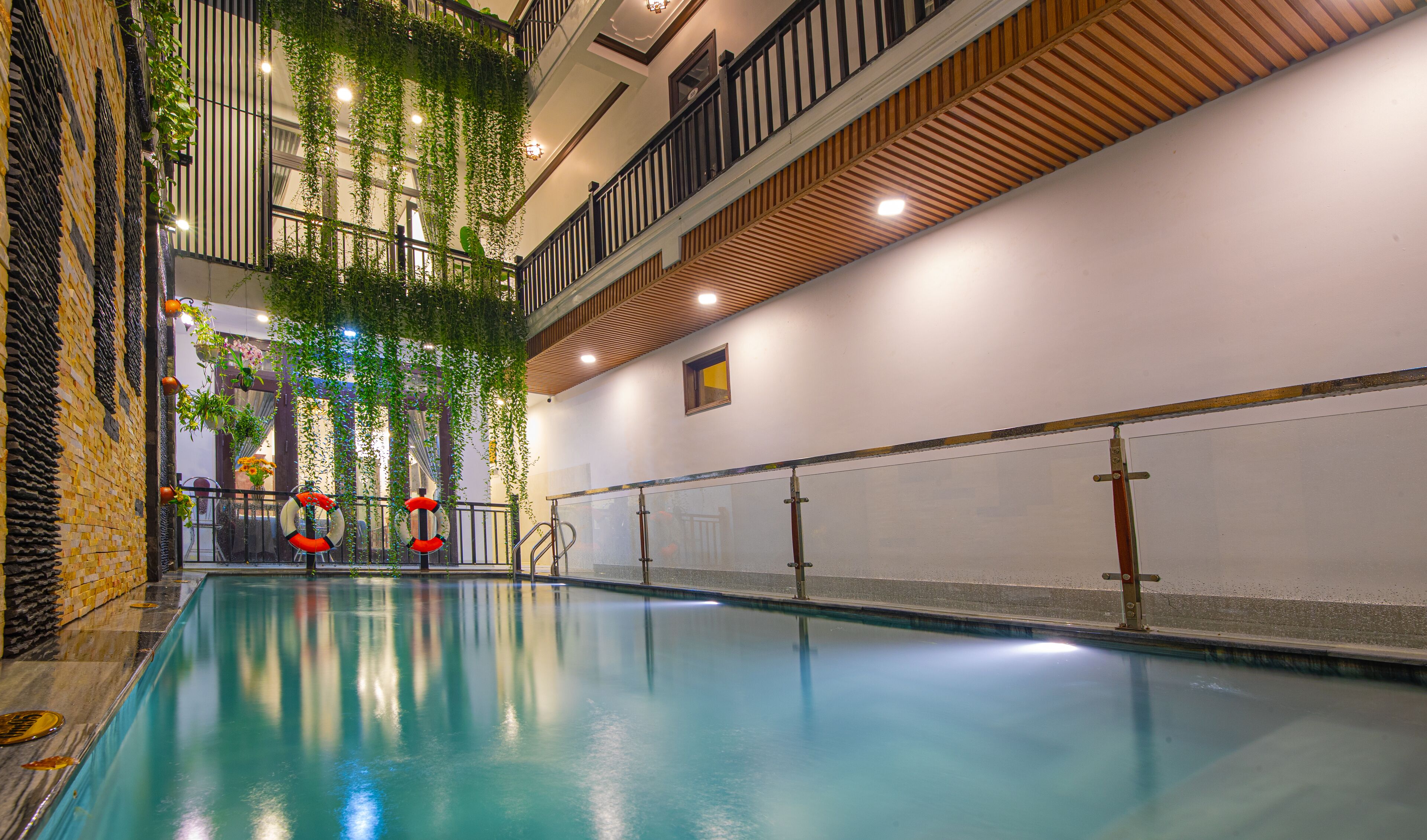 Indoor pool, outdoor pool, open 5:00 AM to 9:00 PM, pool umbrellas