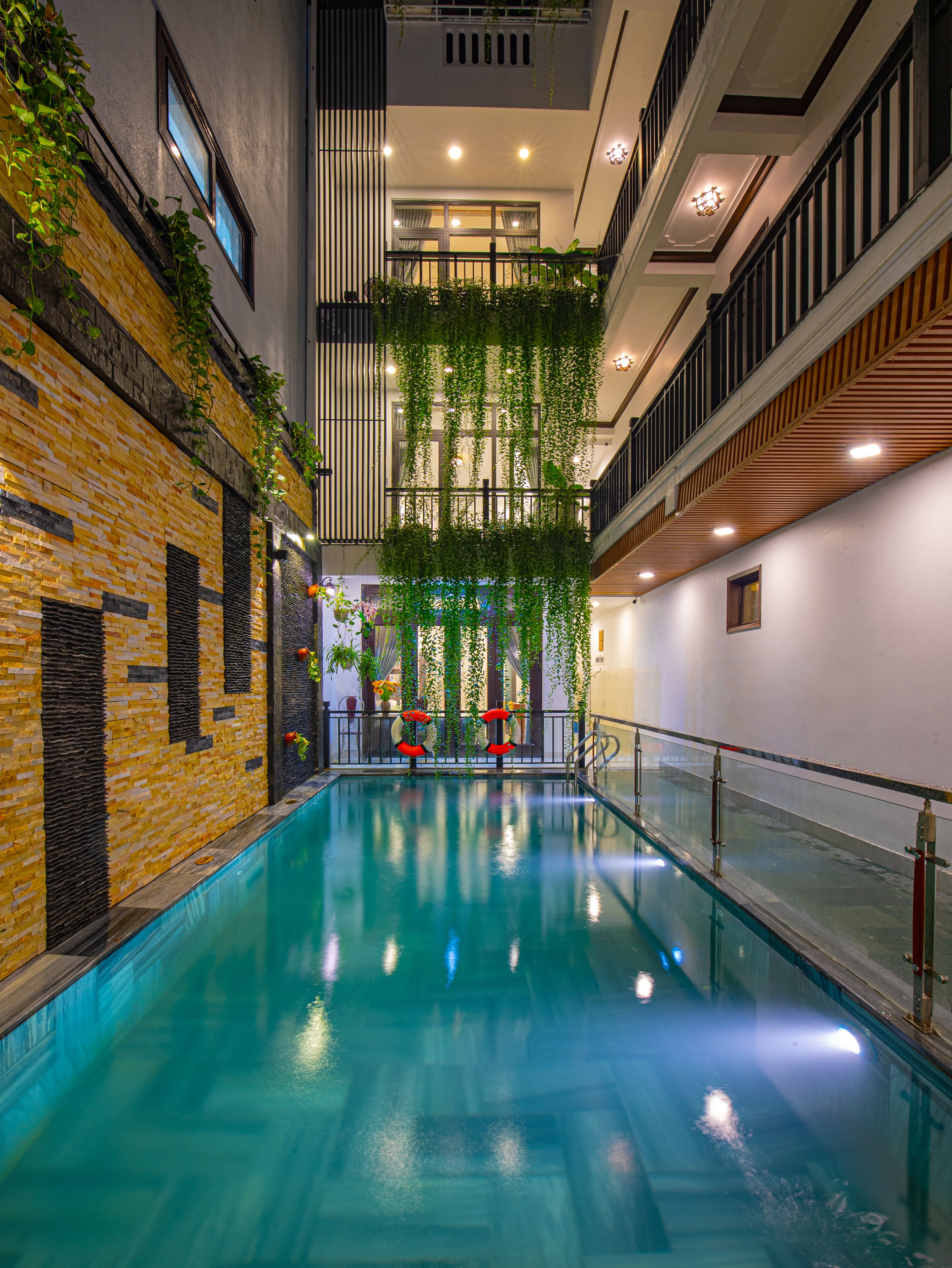 Indoor pool, outdoor pool, open 5:00 AM to 9:00 PM, pool umbrellas