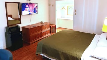 Room, 1 King Bed, Smoking, Refrigerator & Microwave