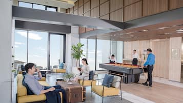 Lobby sitting area